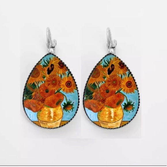 BOGO! Sunflower Socks Super Soft Boho Hippy Retro - Picture 7 of 8